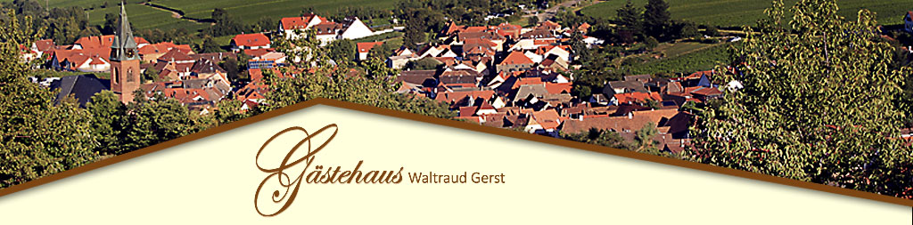 Logo Gästehaus Gerst Waltraud